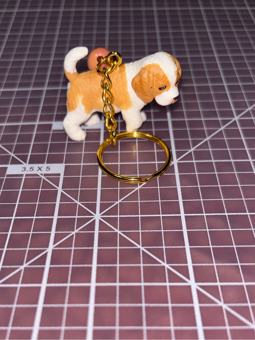Handmade Beagle Keychain